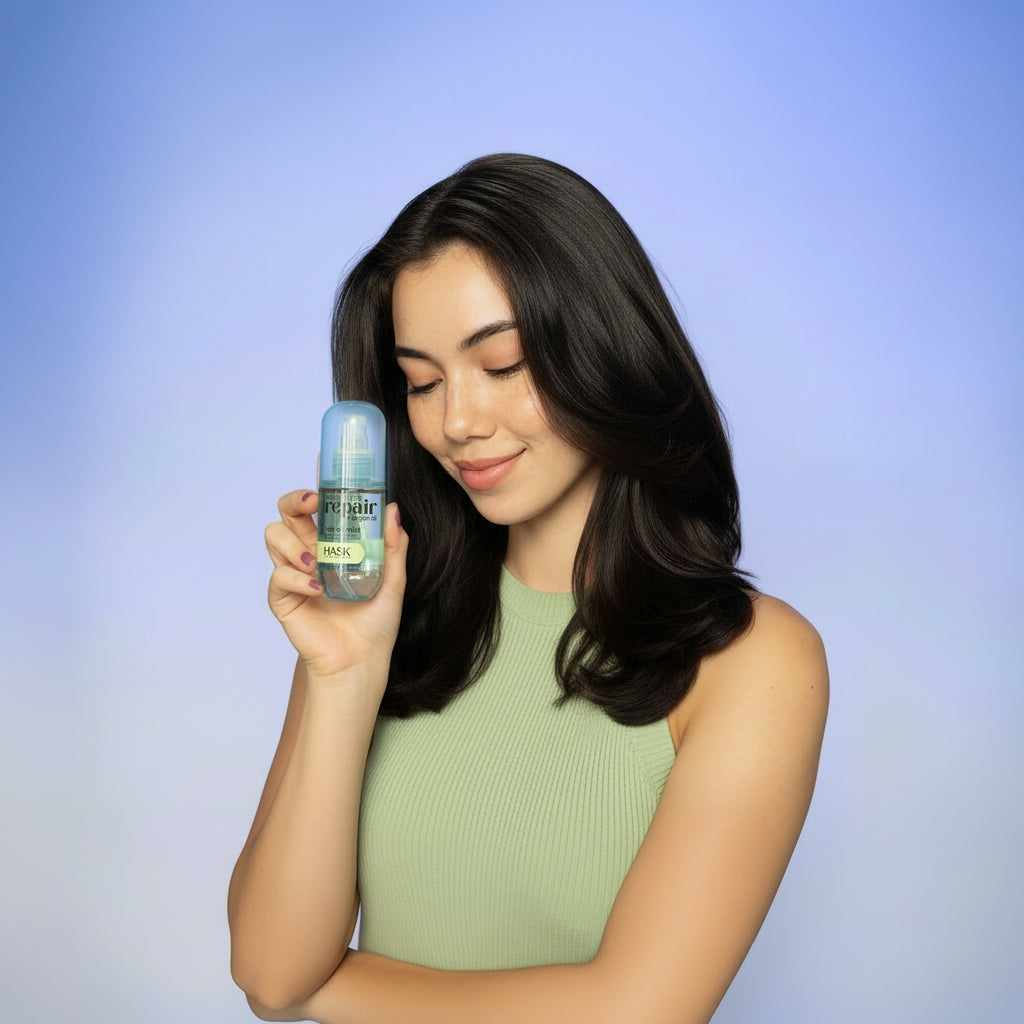 Repair Your Hair with HASK’s NEW Weightless Repair Hair Oil Mist